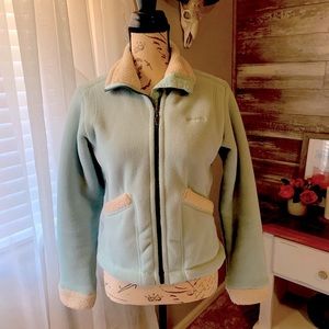 Patagonia jacket. Light aqua, size small